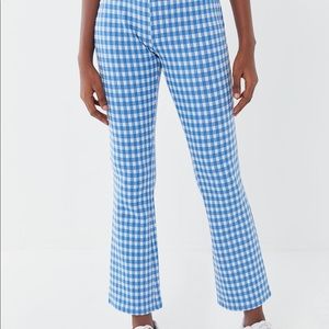 UO Casey Kick Flare Patterned Pant